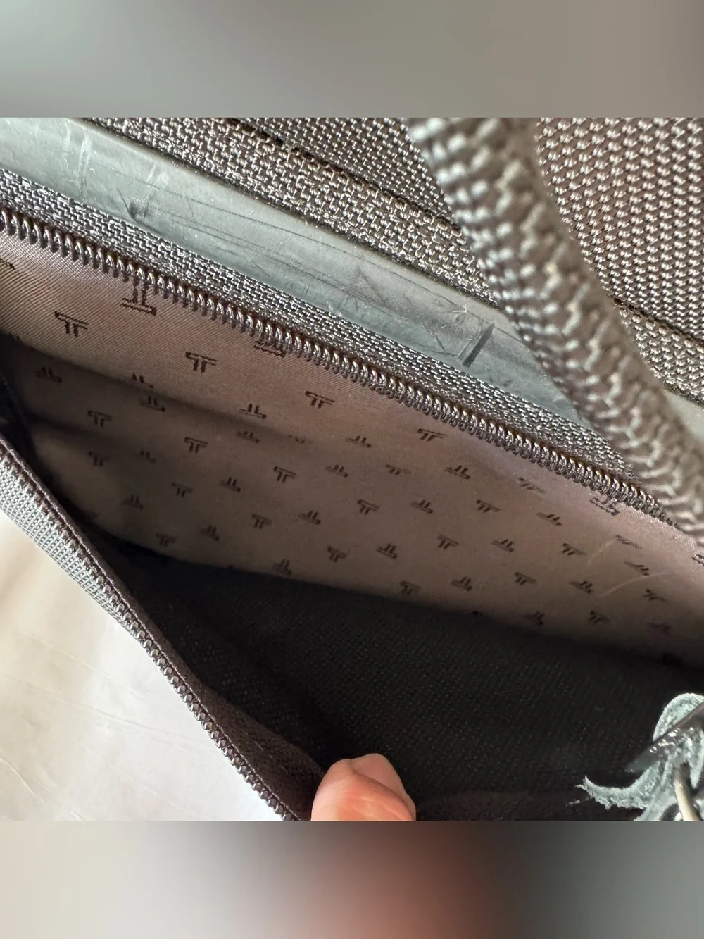 TUMI Rolling Suitcase with Handle for Under Airplane Seat
